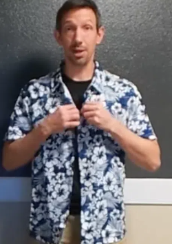 男士夏威夷衬衫